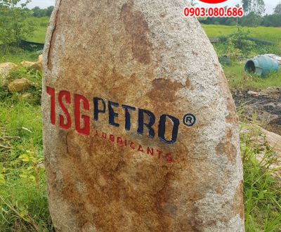 Mẫu đá cảnh trang trí tên bảng hiệu 004